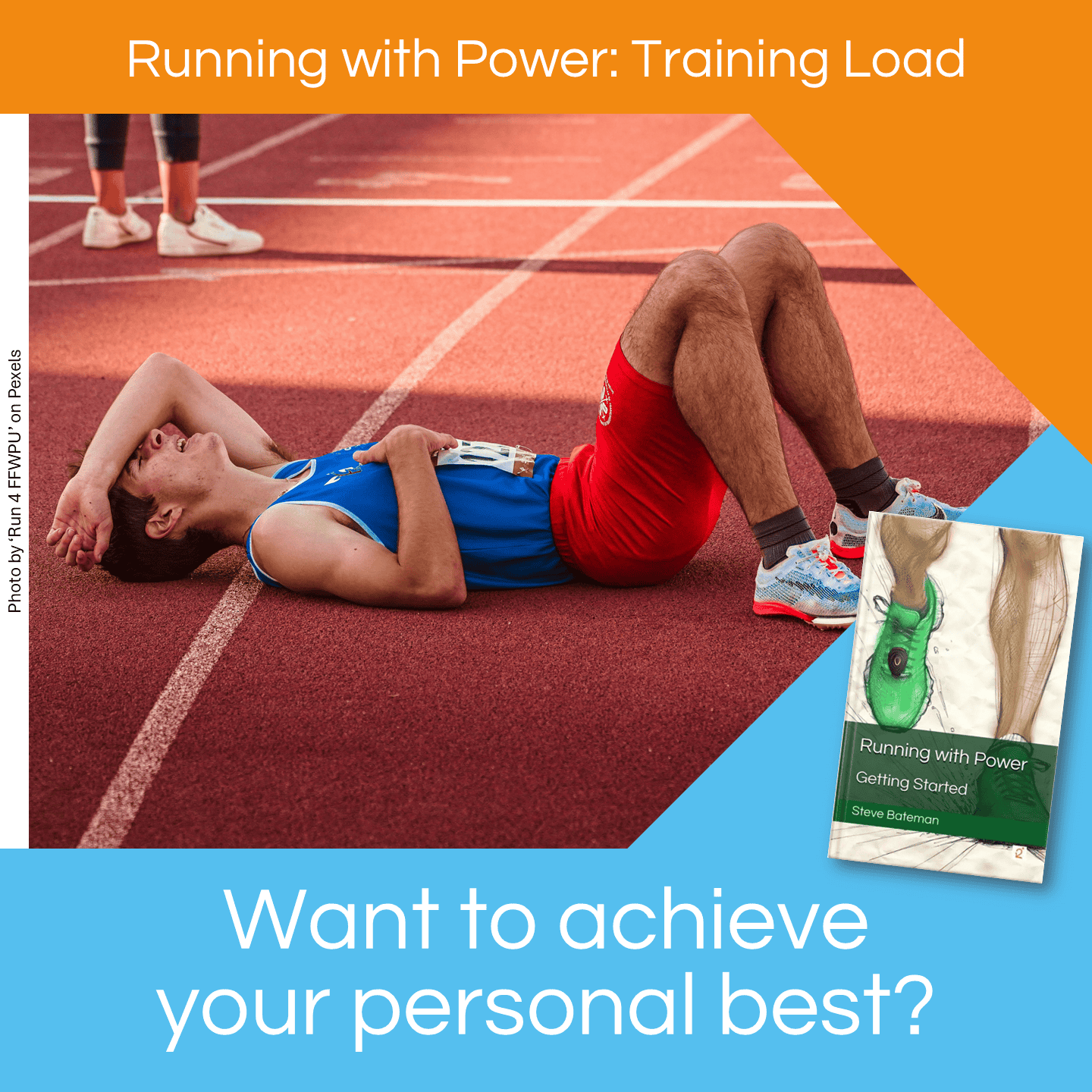 A runner recovering after adding training load